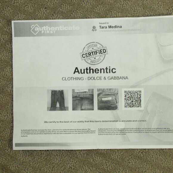 Vintage Y2K DOLCE & GABBANA D&G Black Cotton Button Fly Canvas Jeans 34x30 - Picture 3 of 10